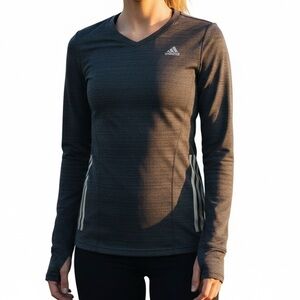 Adidas Supernova Climacool Long Sleeve Running Shirt Top Gray L Charcoal NWOT